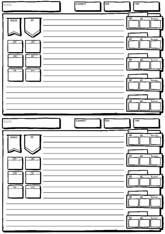 Лист персонажа. ДНД 5 лист НПС. Листы NPC ДНД. ДНД лист мастера. ДНД шаблон персонажа.