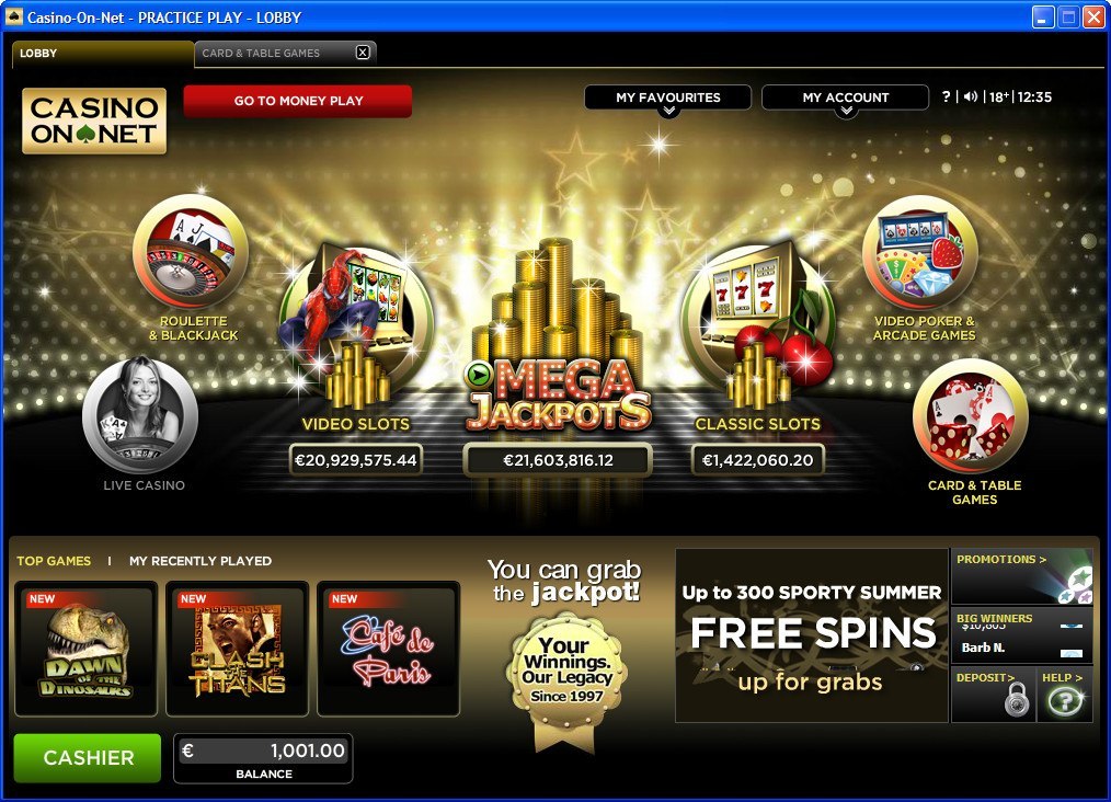 Best online casino on the net