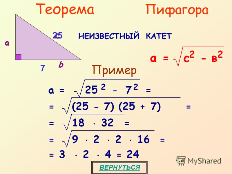 Проект теорема пифагора 8 класс