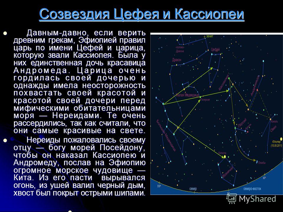 Созвездия осеннего неба 2 класс окружающий