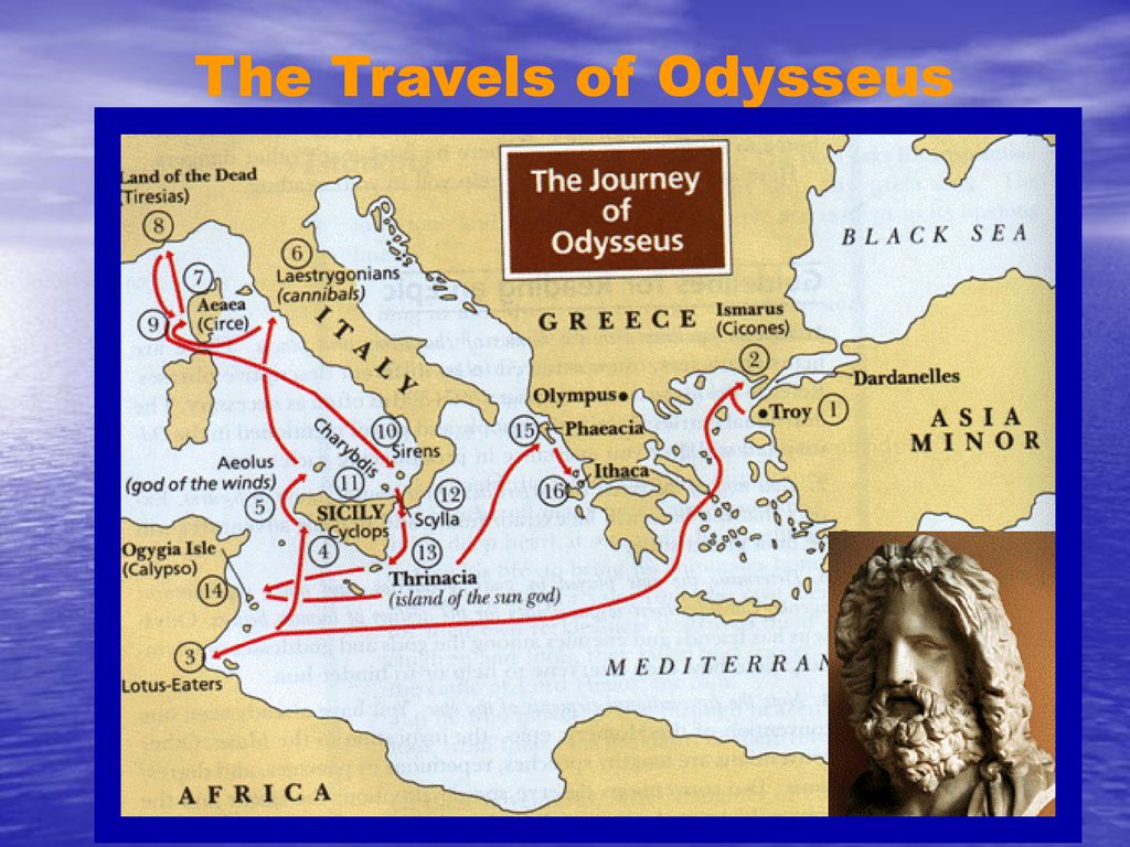Одиссея какое государство. Карта путешествий Одиссея Гомера. Карта странствий Одиссея. Путь Одиссея на карте. Карта походов Одиссея.