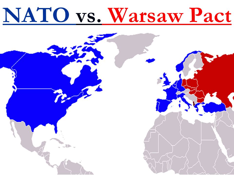 Нато и ссср отношения. Карта НАТО. НАТО И ОВД карта. Карта ОВД И НАТО 1949.