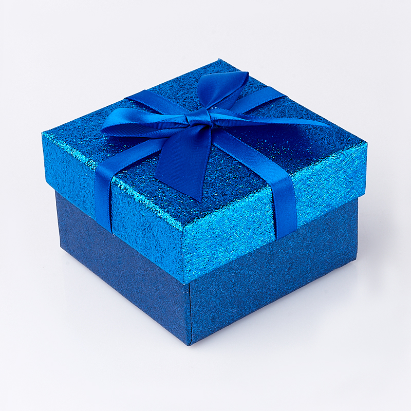 Подарок синий цвет
