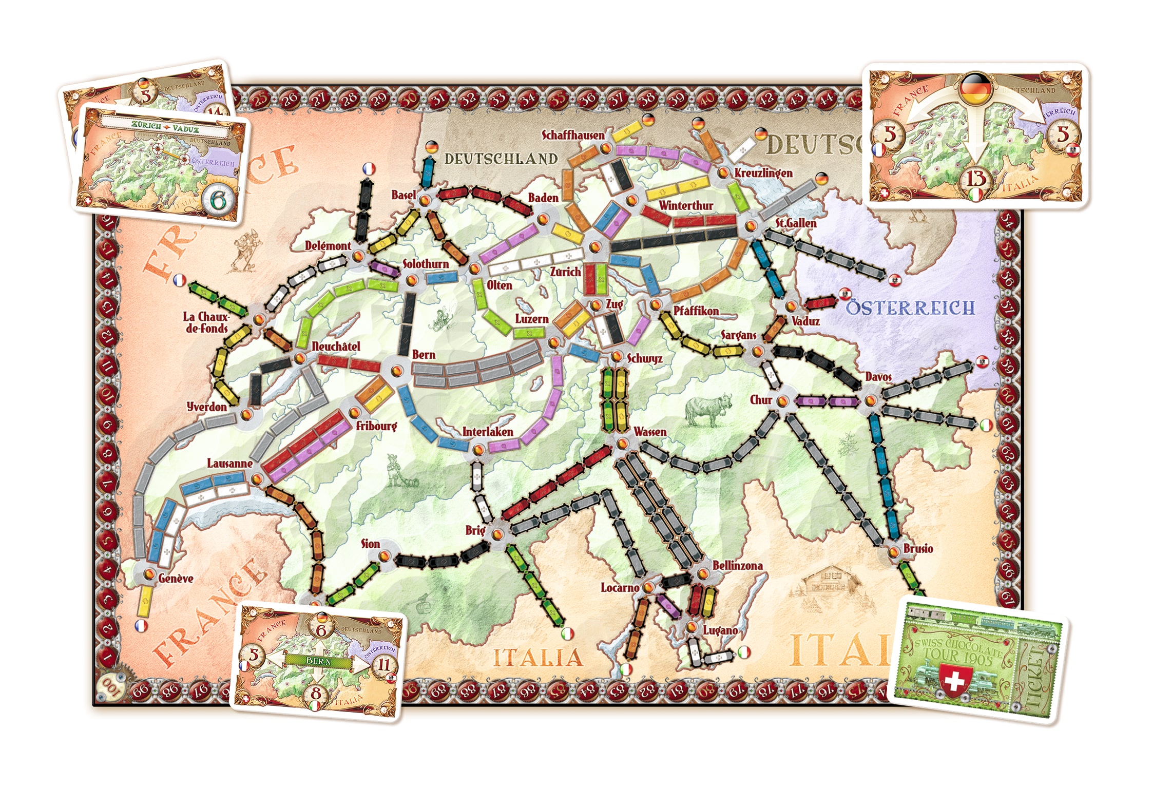 Бран карта. Игра ticket to Ride Азия. Ticket to Ride Азия карта. Игра ticket to Ride Европа карта. Ticket to Ride Switzerland.