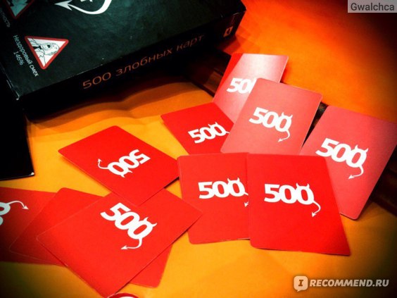 Настольная игра Magellan "500 злобных карт" фото