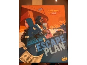 Escape Plan boardgame insert