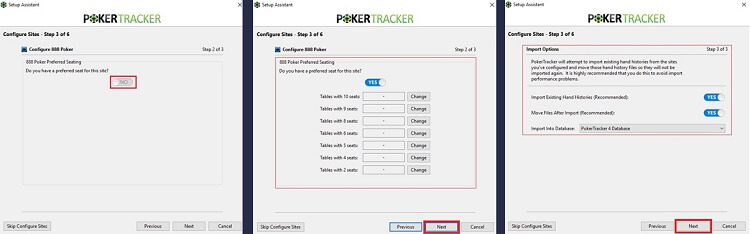 PokerTracker 4 настройка покер-румов