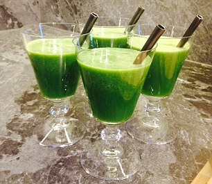 A detoxifying green juice is the best start to the day