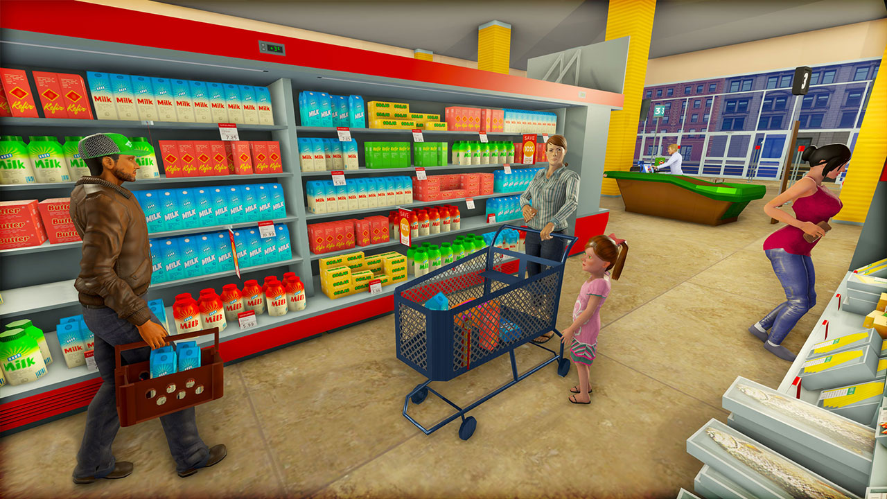 Supermarket simulator стеллаж. Игра продуктовый магазин. Игра "магазин". Симулятор магазина. Магазин из игры.