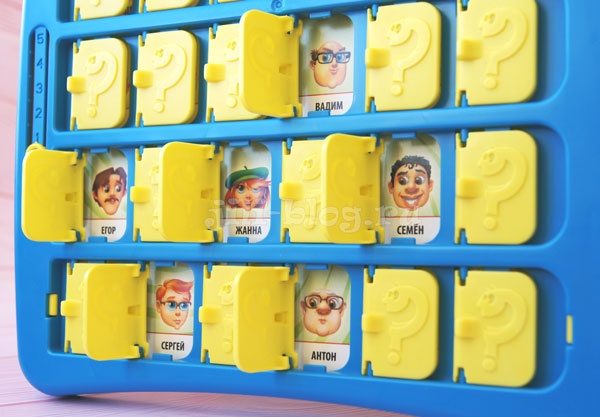 Настольная игра для детей 4-5 лет Угадай кто