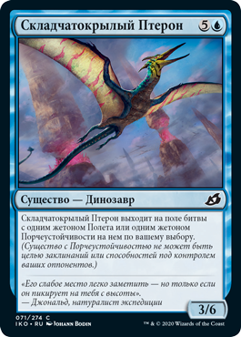 Складчатокрылый Птерон