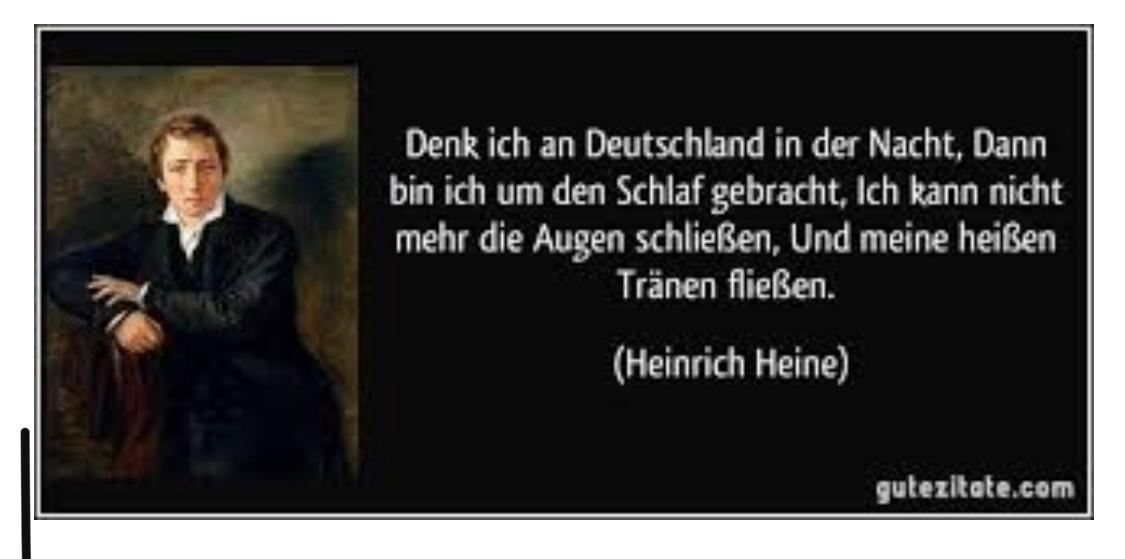 Ich und die. Генрих Гейне ihr Bild. Wenn ich an deinem Hause стих. Там где кончается здоровье ,там где кончается деньги. Гете was ich nicht Weiß.