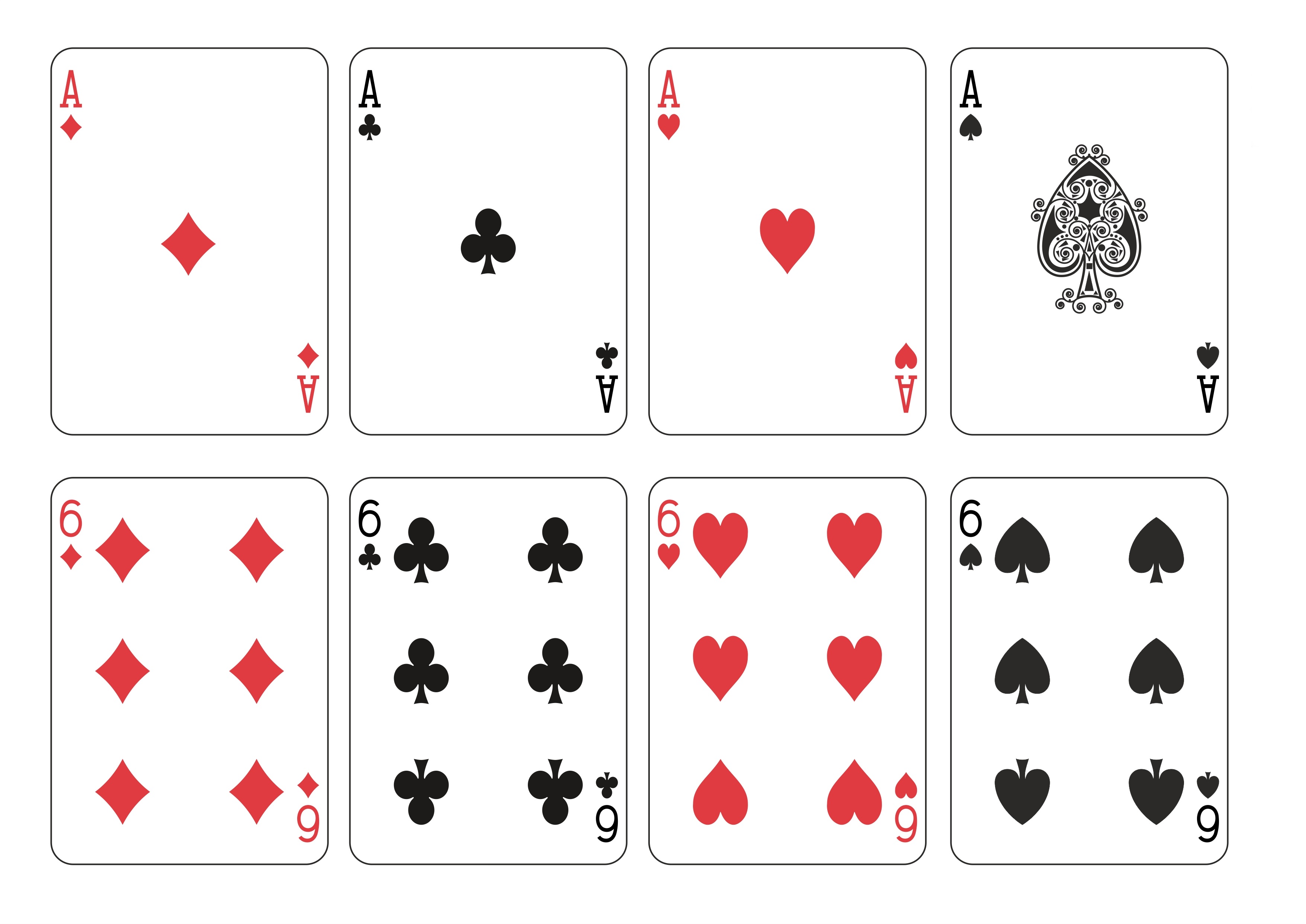 Custom Playing Cards- Aura Print