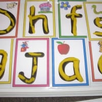 Alphabet Play dough Mats Printable Alphabet Play dough Mats