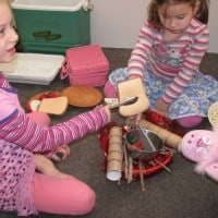 Imaginative Play - Indoor Camping 3 ideas for playing at home