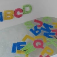 Alphabet Bath Sponges Alphabet Bath Sponges