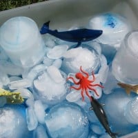 Sensory Play - Ice World 2b water fun ideas for summer