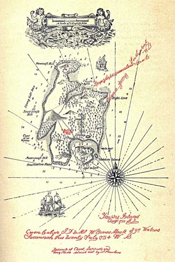 Остров сокровищ где карта билли