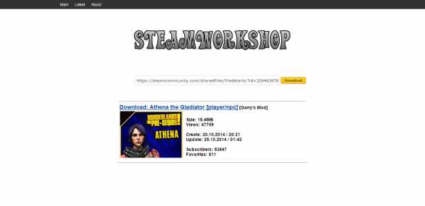 download steam workshop